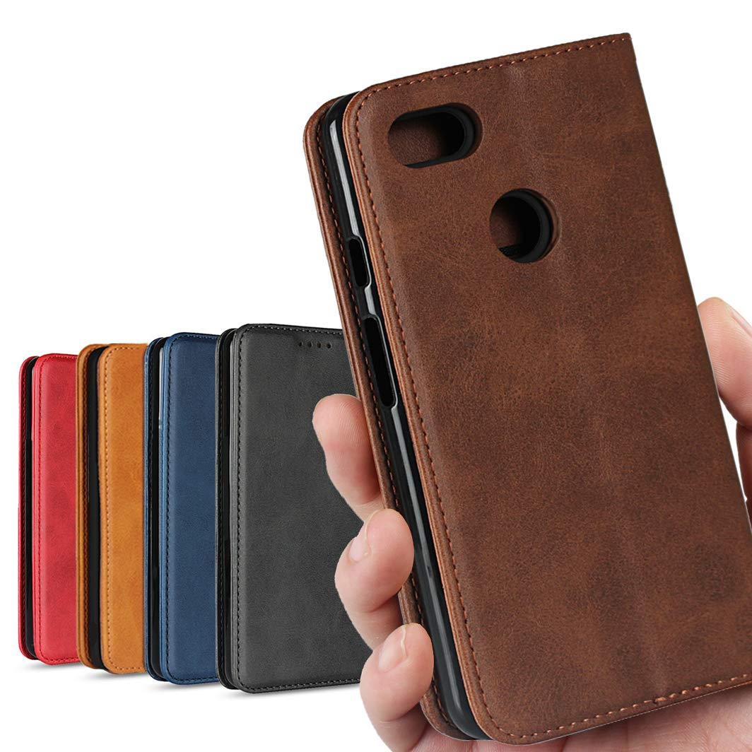 Google pixel 3a ケース pixel3a ケース ピクセル 3a カバー グーグル pixel3a カバー グーグルpixel3a 対応 スマホケース ピクセル3a 手帳型 カバー 財布 ケース 適用 case iCovercase 内蔵マグネット 携帯カバー カード入れ スタンド機能 シンプル カバー 落ち着いた色 スマホ 保護 レトロ ダークブラウン